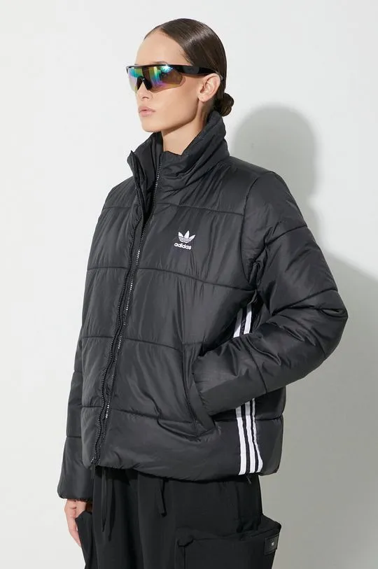 adidas Originals jacket Adicolor Puffer women's black color II8455