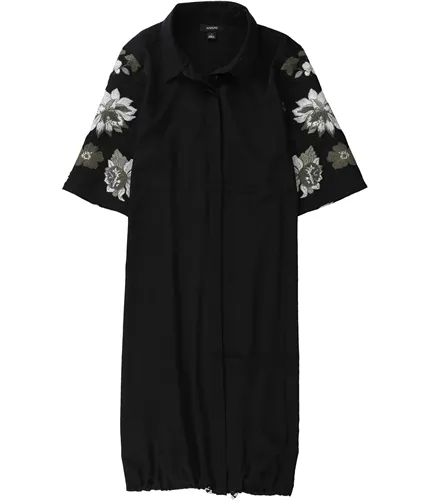 Alfani Womens Bungee Shirt Dress