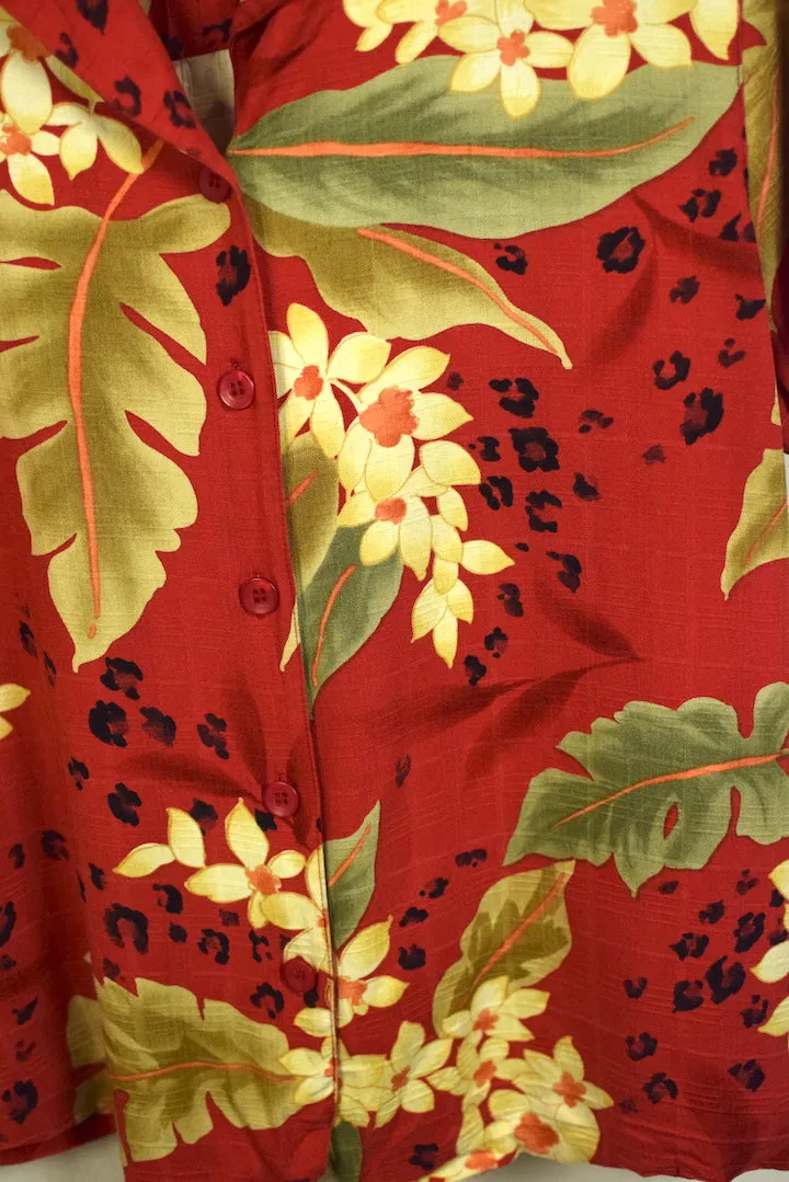 Alfred Dunner Brand Hawaiian Shirt