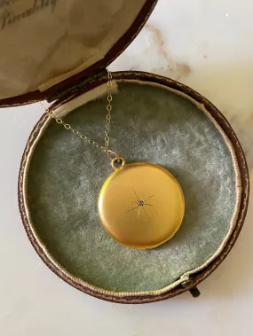 Antique North Star Locket