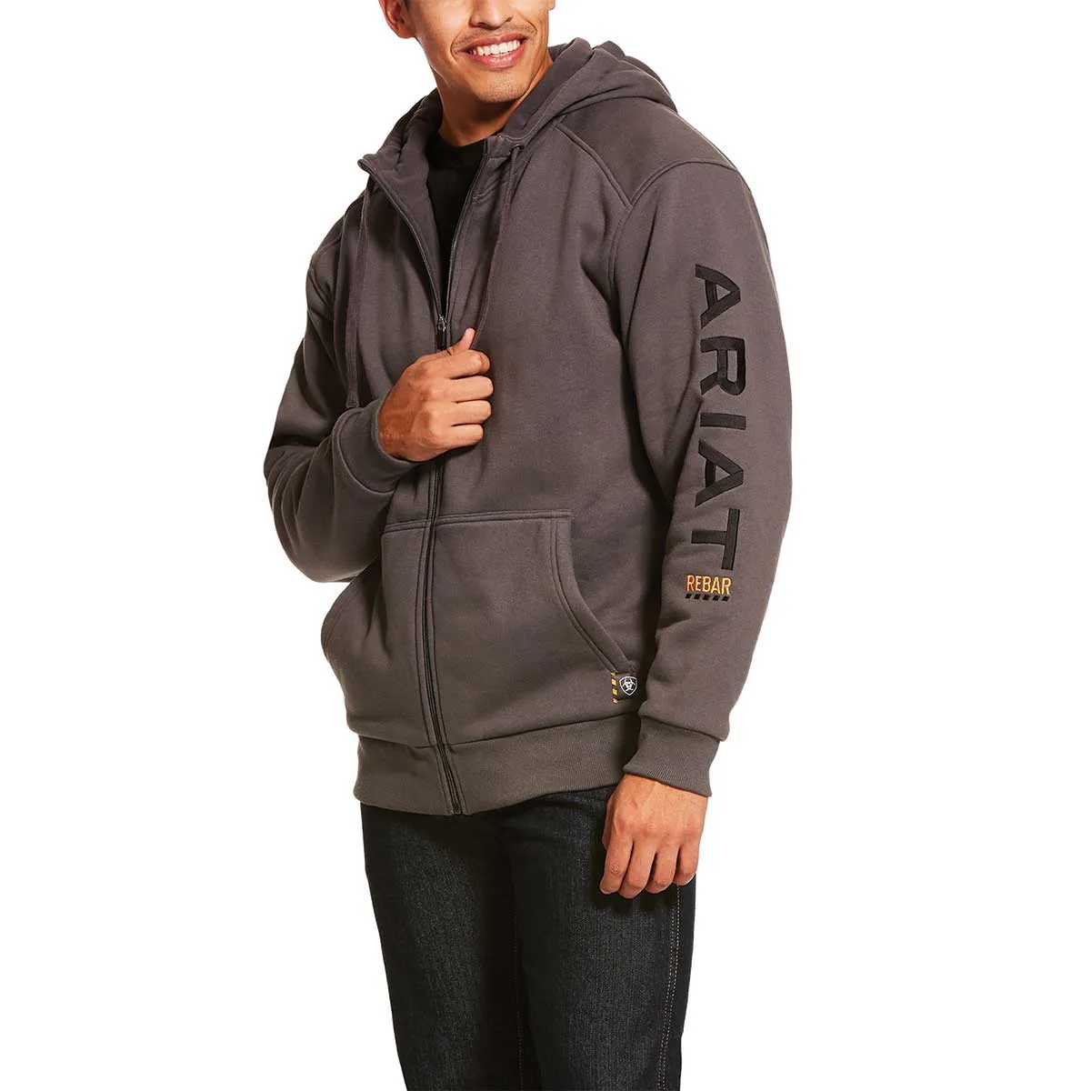 Ariat Men's Rebar All-Weather Full Zip Hoodie