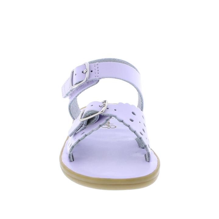 Ariel Casual Kid's Sandal - Lavender Leather