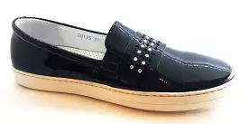 Beberlis Black Patent Sneaker Shoes