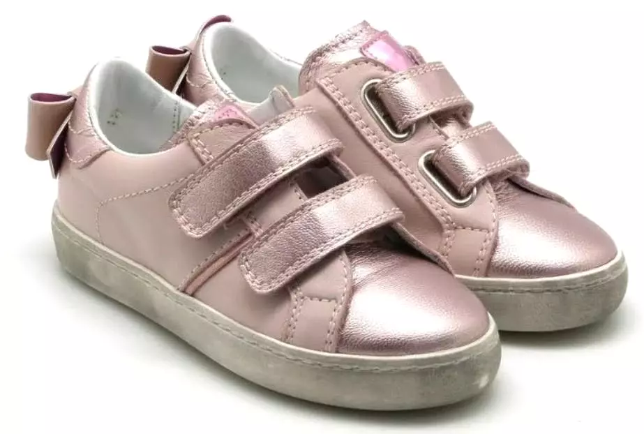 Beberlis Seta Pink Eclat Double Velcro Sneaker