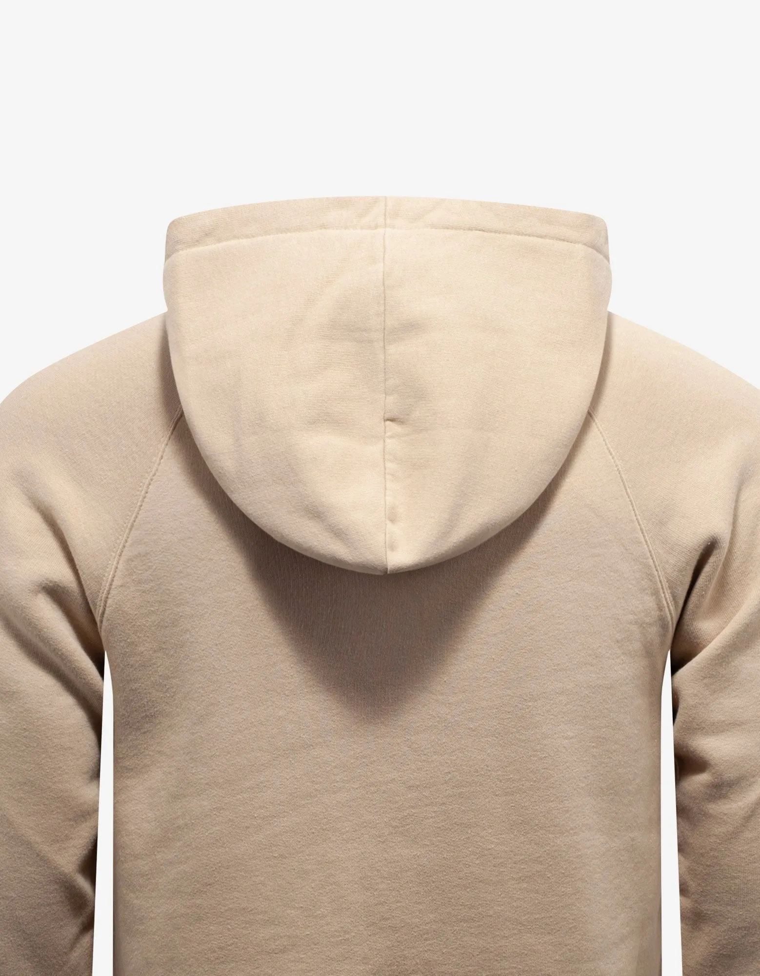 Beige Malibu Print Hoodie