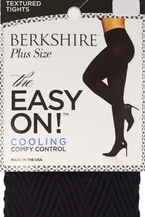 Berkshire The Easy On! Chevron Texture Plus Size Tights