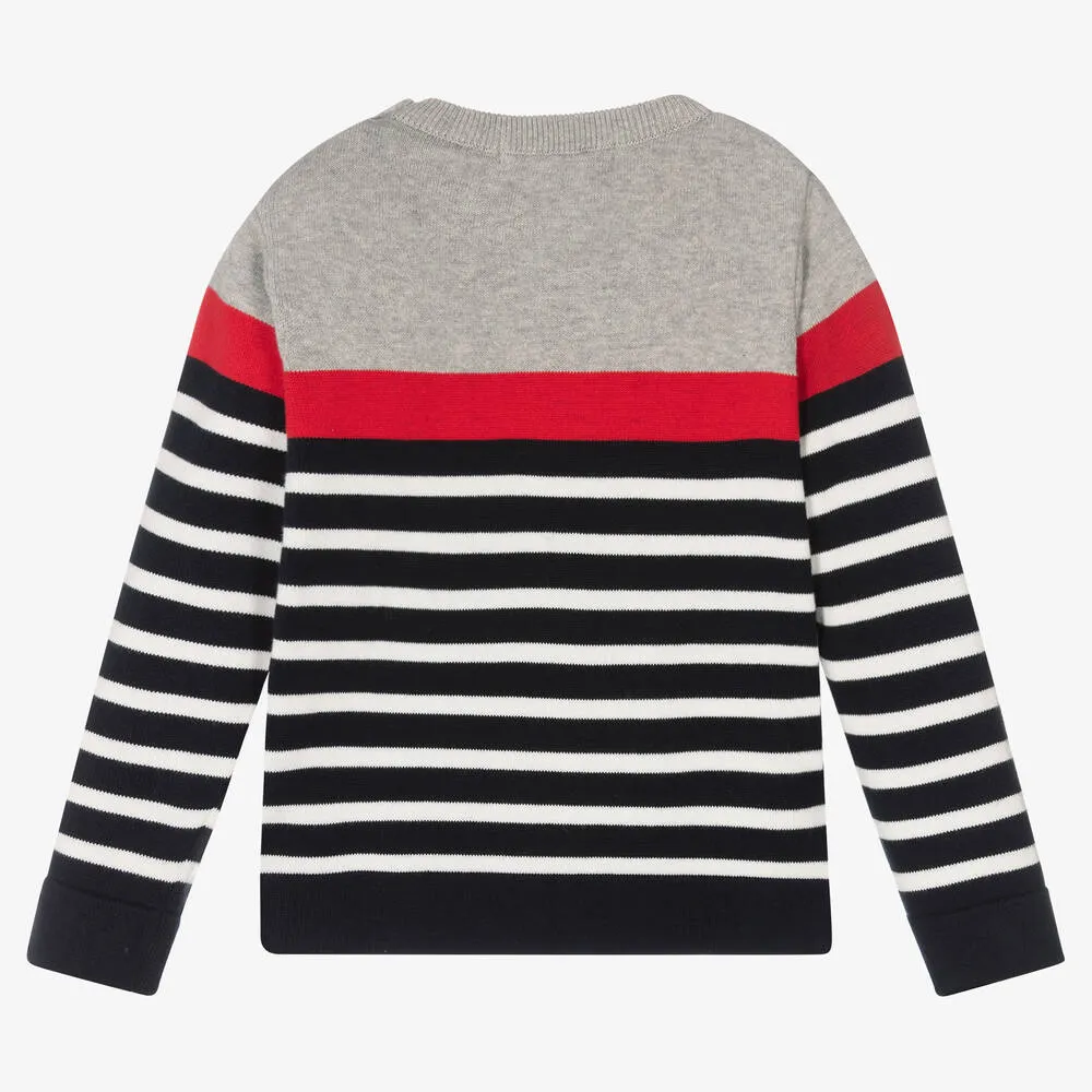 Boys Breton Stripe Sweater