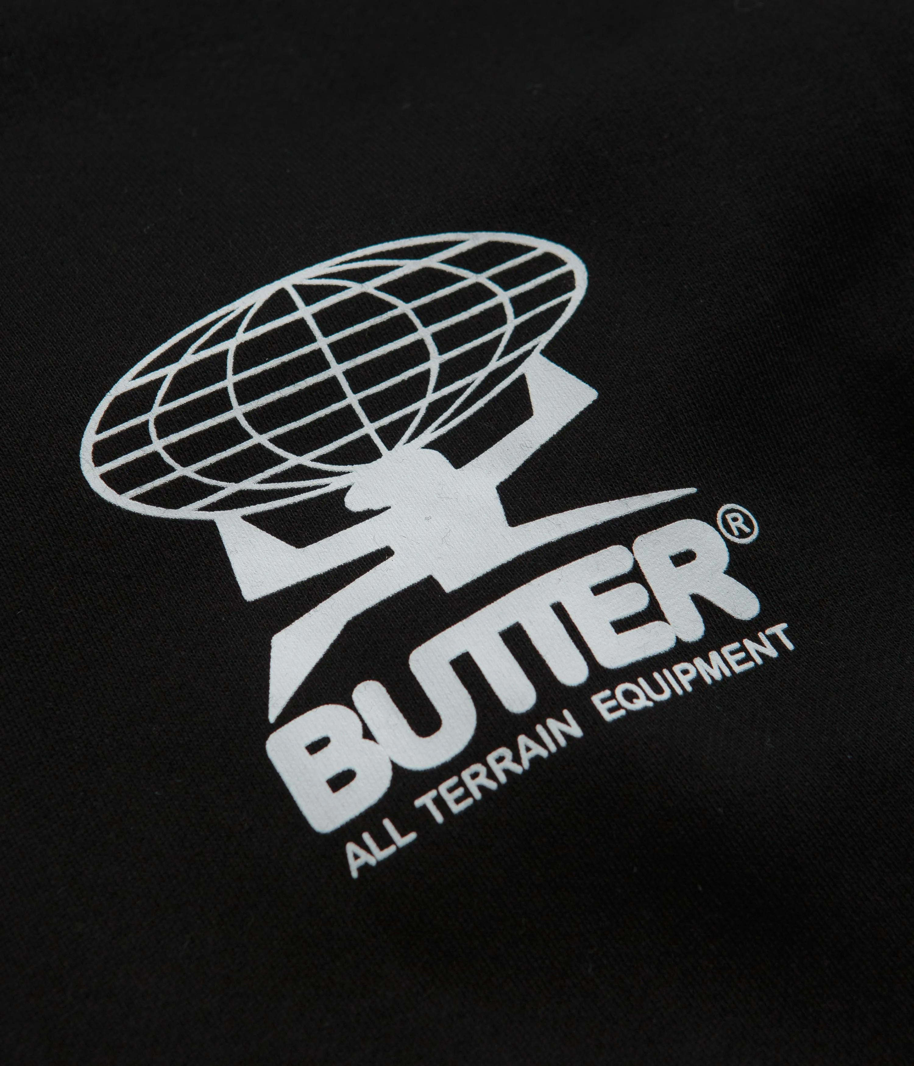 Butter Goods All Terrain Hoodie - Black / White