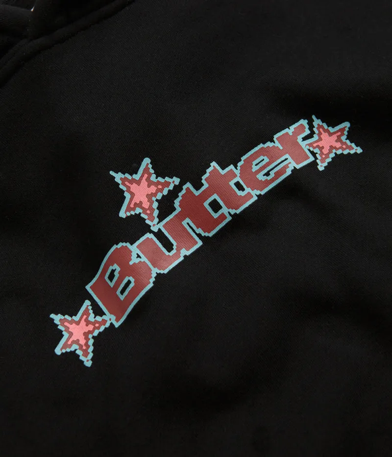 Butter Goods Star Logo Hoodie - Black