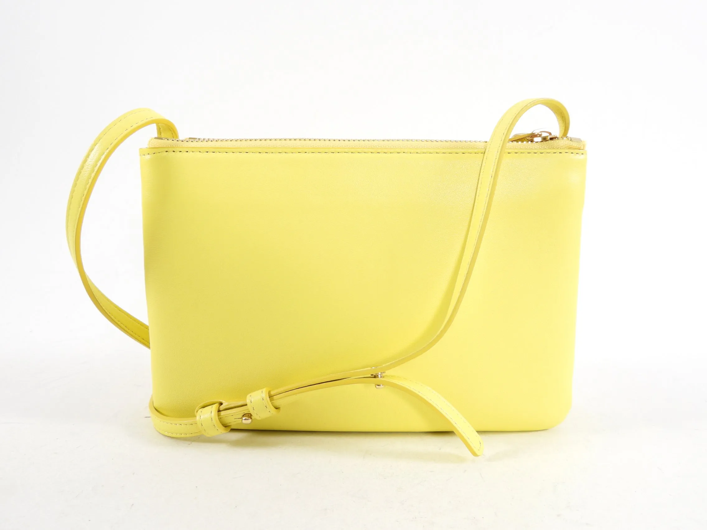 Celine Citron Yellow Small Trio Crossbody Bag