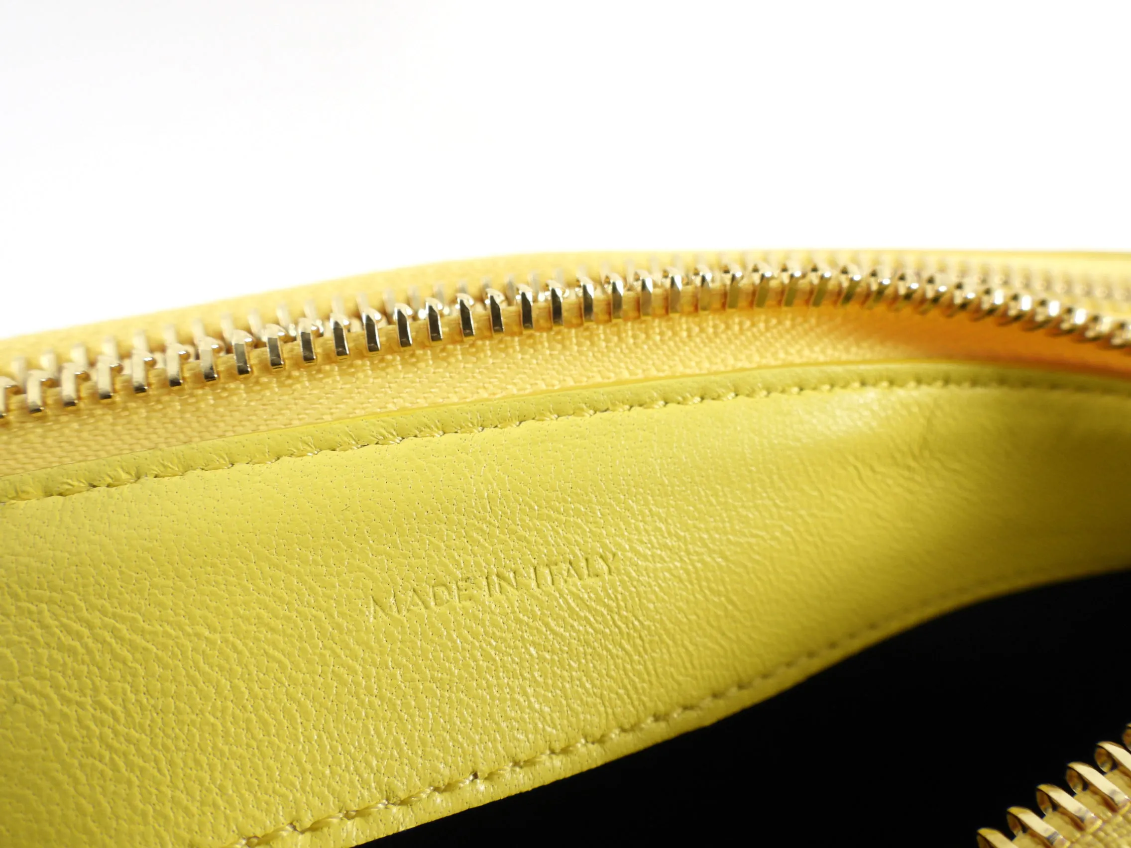 Celine Citron Yellow Small Trio Crossbody Bag