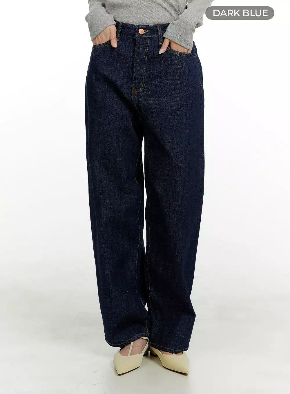 Classic Cotton Straight Jeans OA405