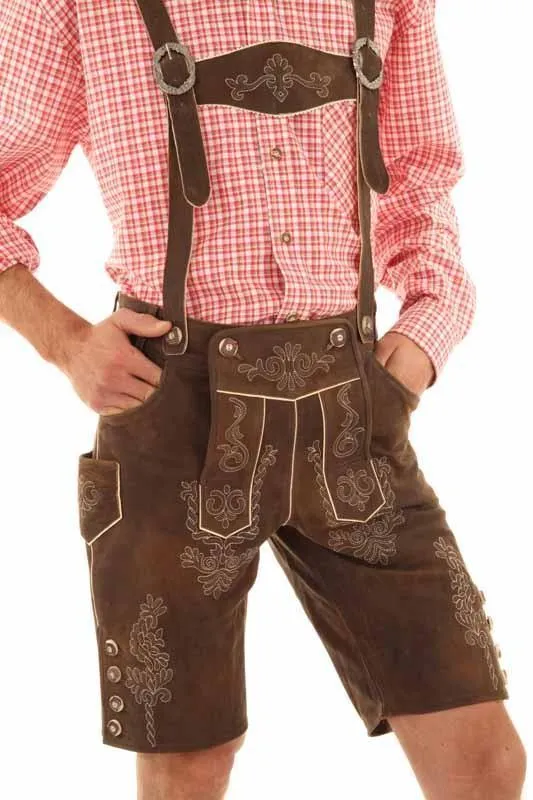 CLEARANCE! Select Alpen Schatz™ Men's Lederhosen - Shorts only (no suspenders/braces)