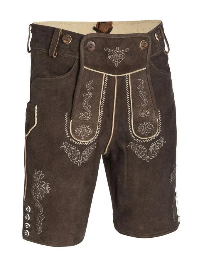 CLEARANCE! Select Alpen Schatz™ Men's Lederhosen - Shorts only (no suspenders/braces)