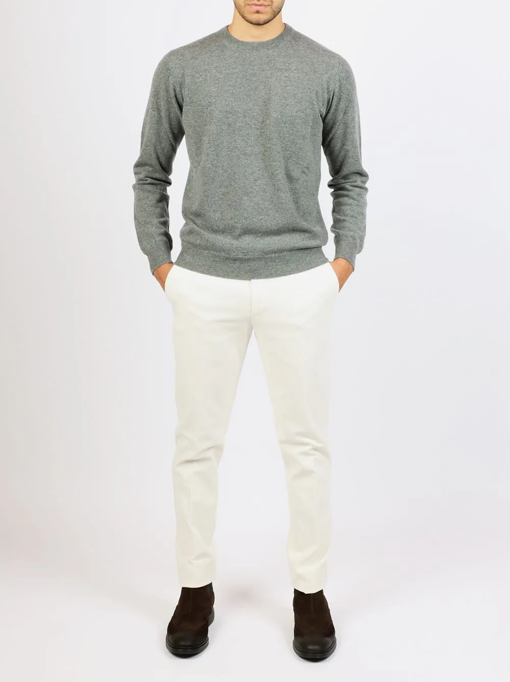 DAL 1926 1-ply cashmere crewneck sweater 