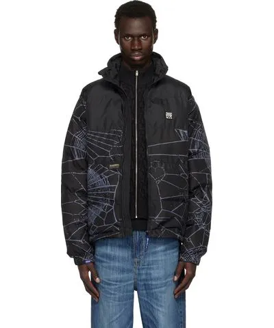 DEVÁ STATES Black Puffer Jacket