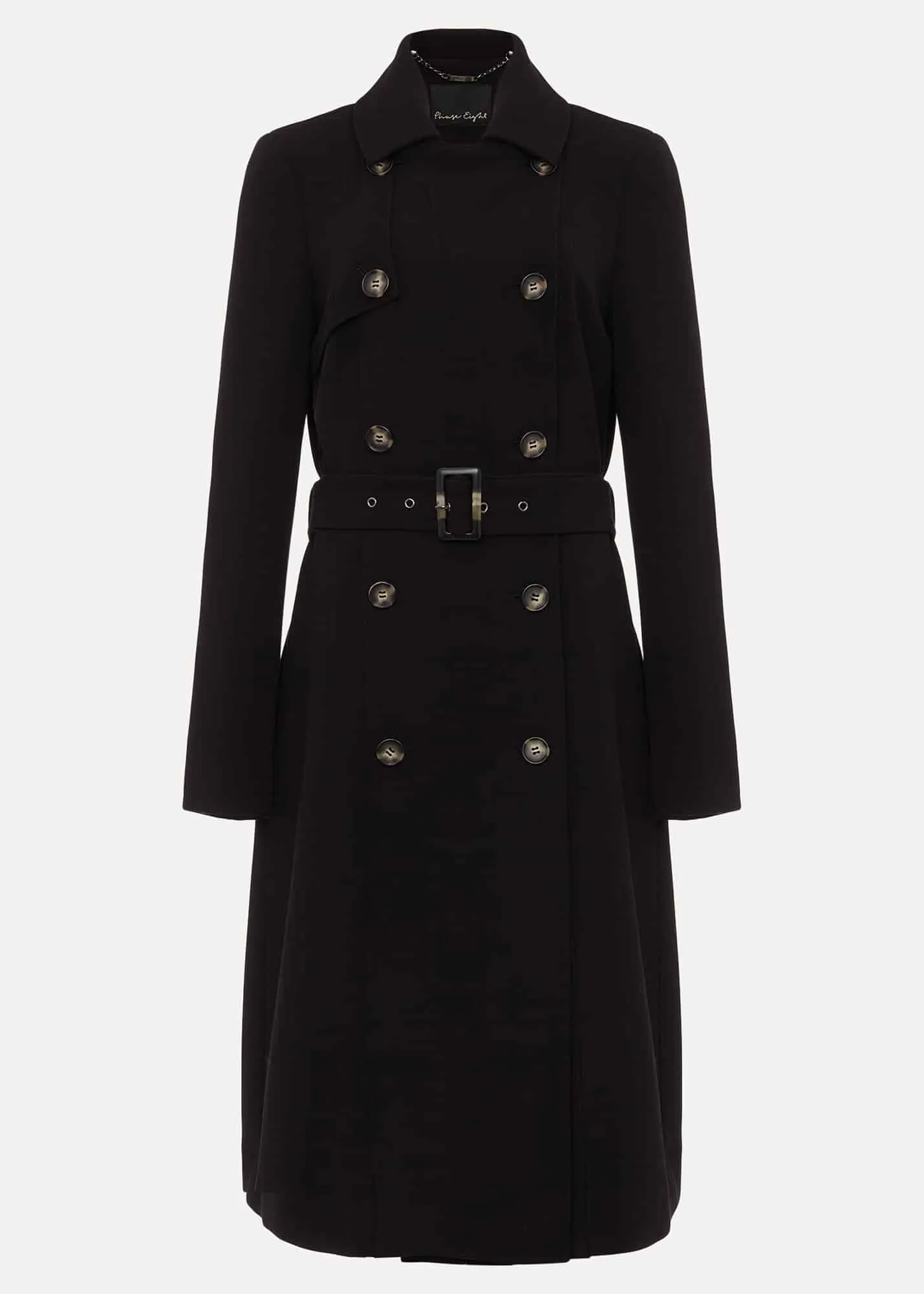 Emmy Pleat Back Trench Coat