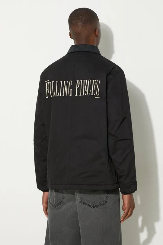 Filling Pieces jacket Corduroy black color