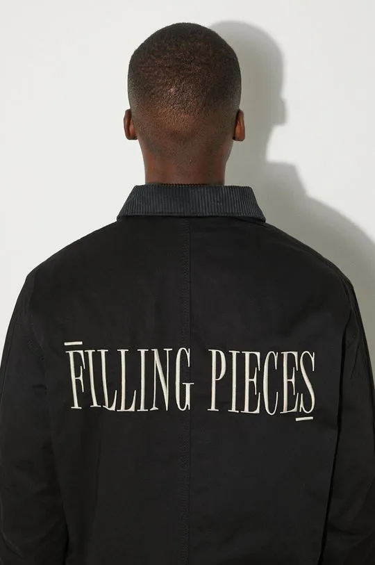 Filling Pieces jacket Corduroy black color