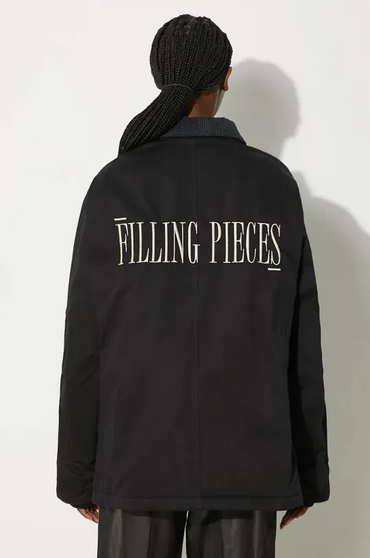 Filling Pieces jacket Corduroy black color