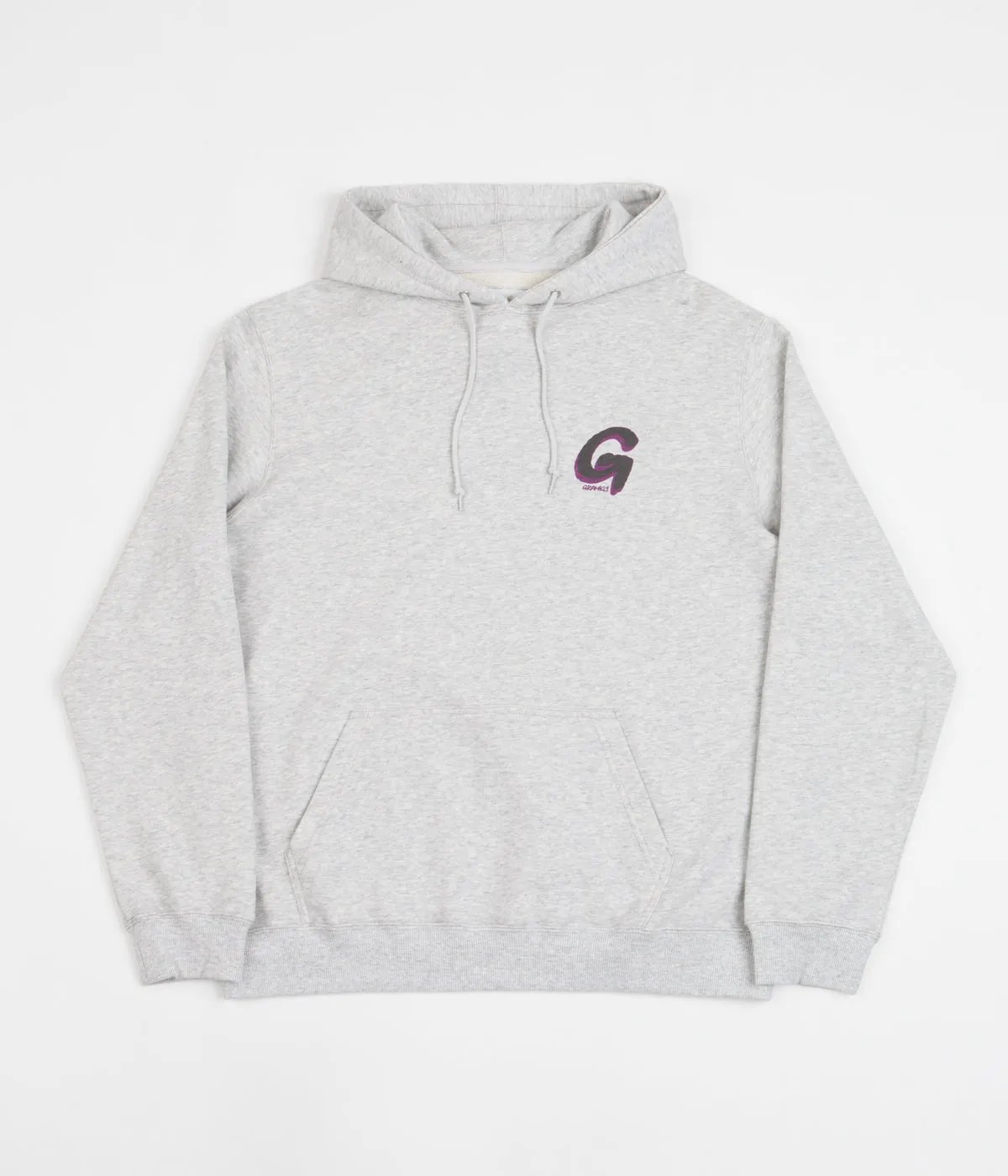 Gramicci Big G-Logo Hoodie - Ash Heather