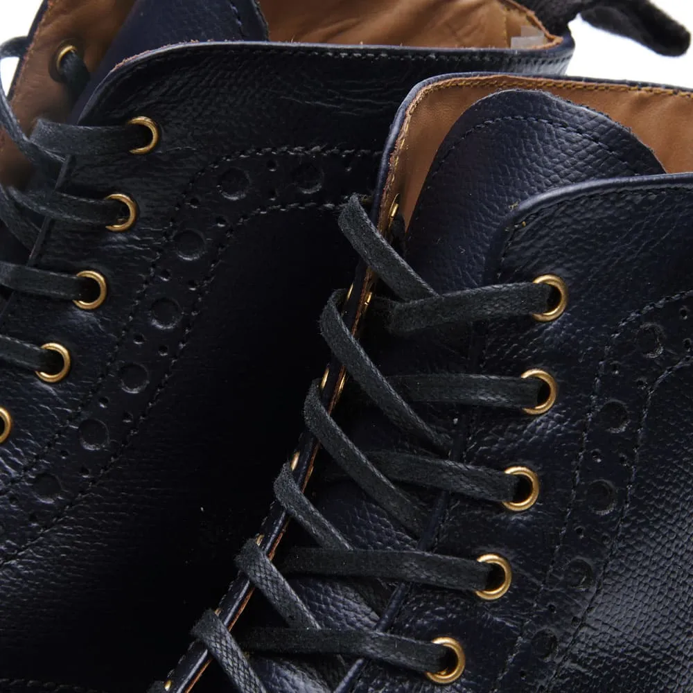 Grenson Fred V BootNavy Alpine Grain