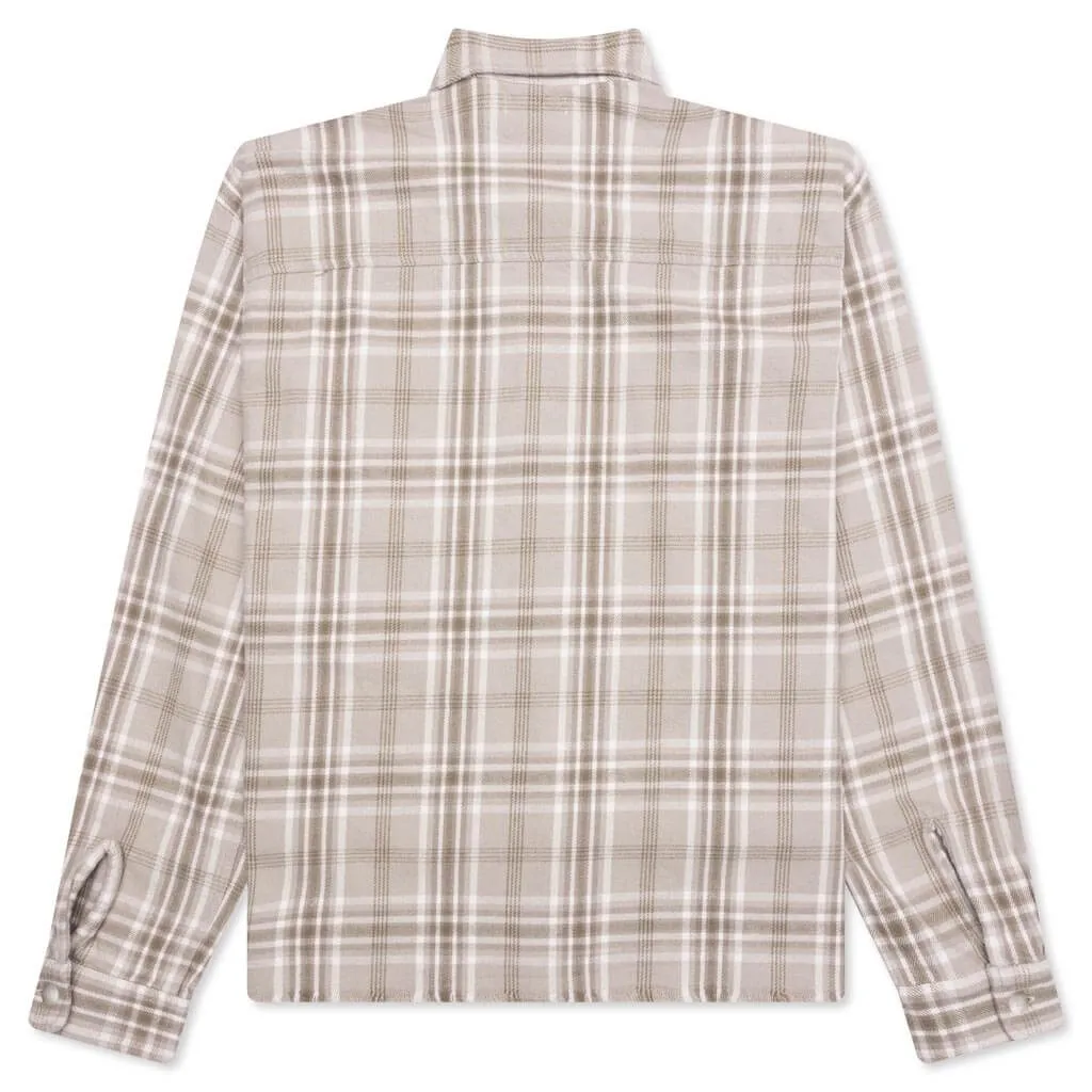 Hemi Oversized Shirt - Organic Check