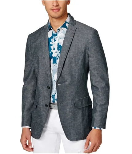 I-N-C Mens Long Sleeve Two Button Blazer Jacket