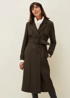 Imie Wool Trench Coat