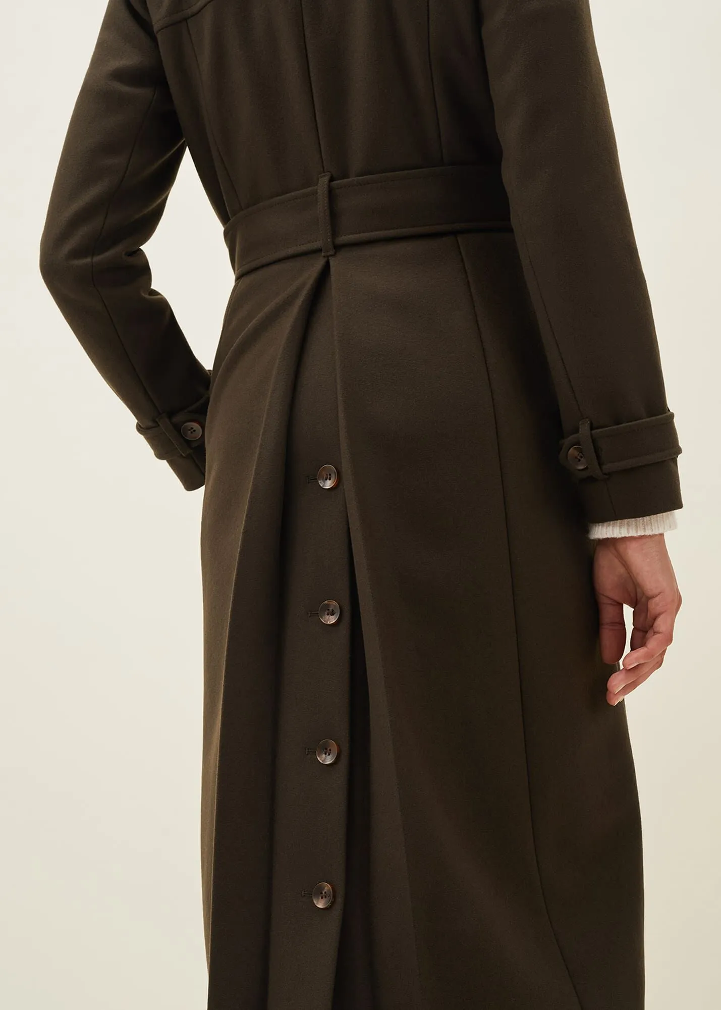 Imie Wool Trench Coat