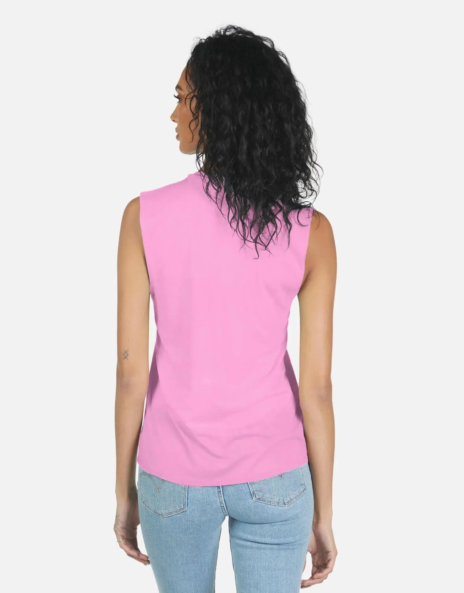 Lauren Moshi - Kel Barbie Convertible Tee - Pink