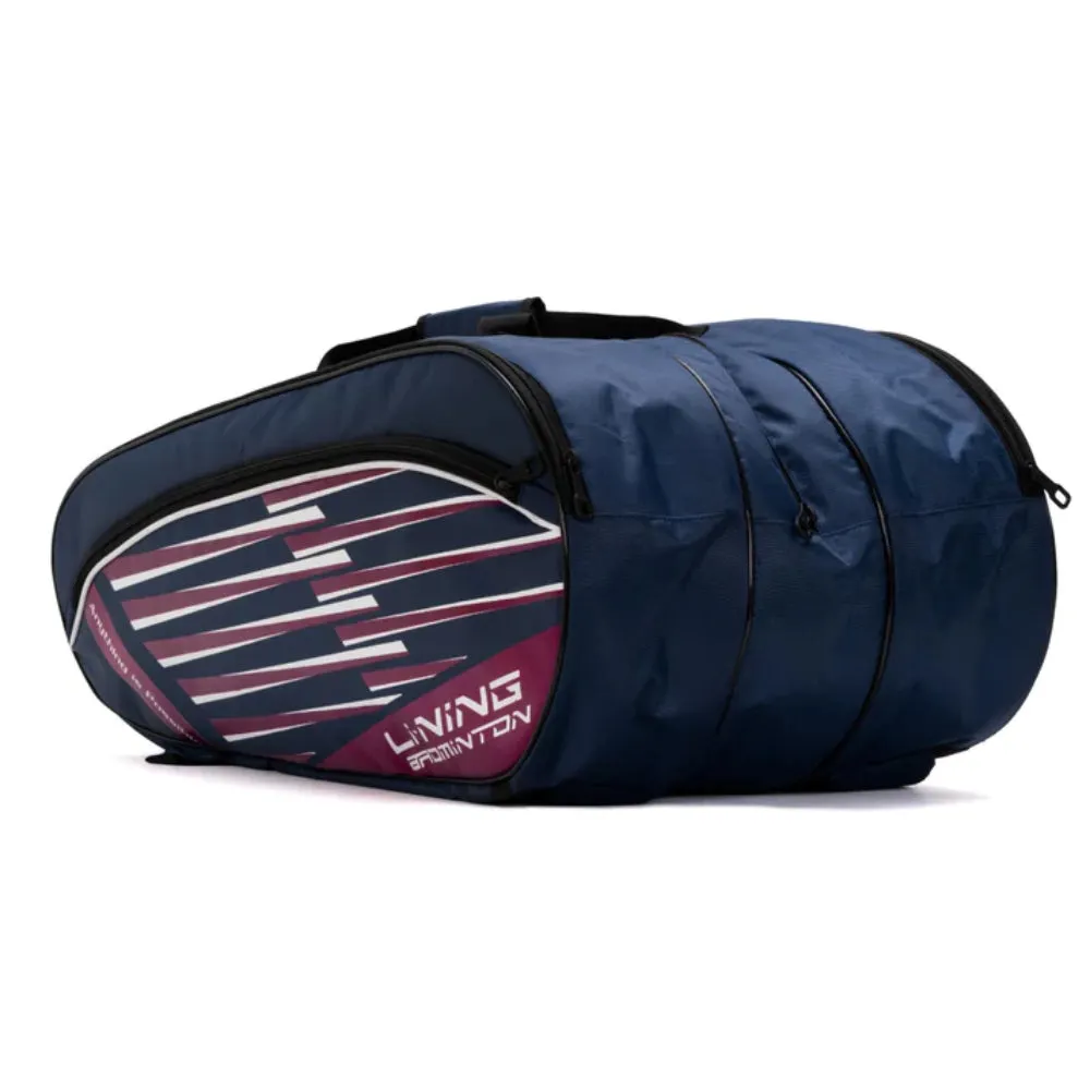 Li-Ning Flash Badminton Kit Bag (Navy/Purple)