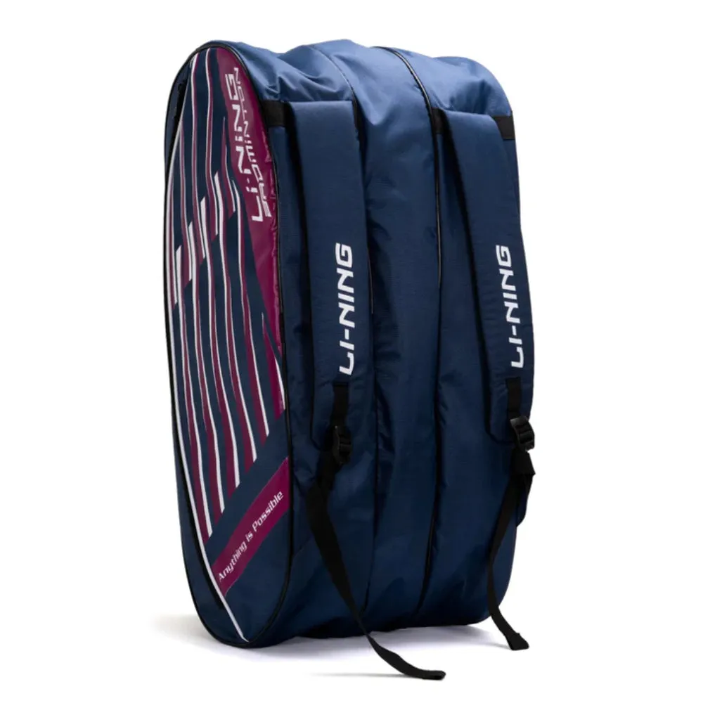 Li-Ning Flash Badminton Kit Bag (Navy/Purple)