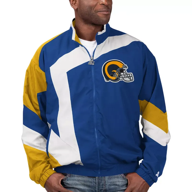 Los Angeles Rams Throwback Jacket - William Jacket