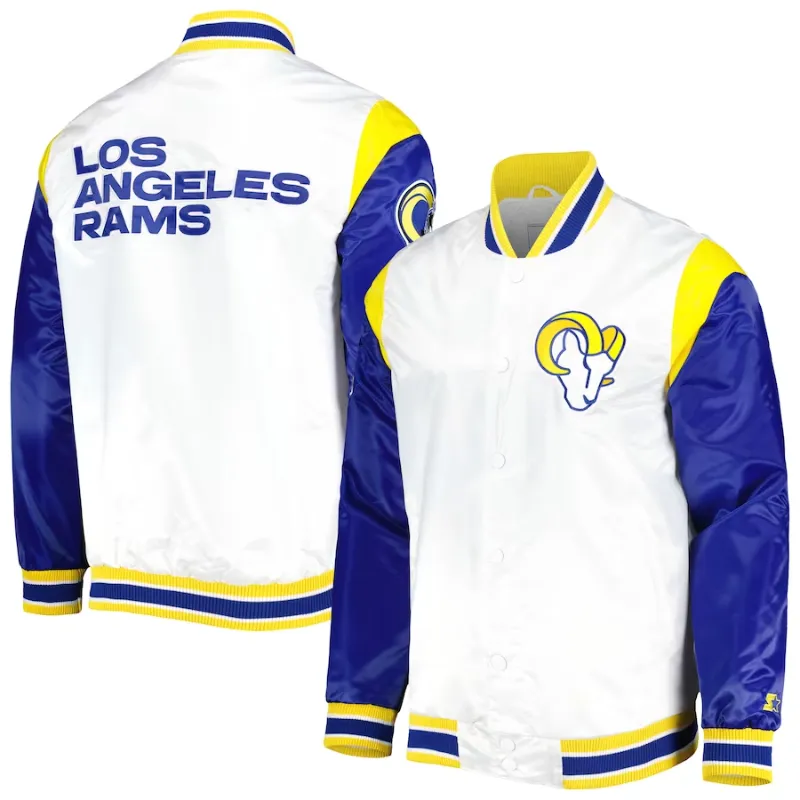 Los Angeles Rams Throwback Jacket - William Jacket