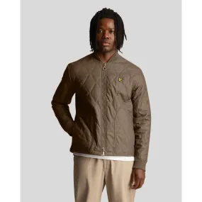 Lyle & Scott Branded Linden Khaki Short Lightweight Jacket