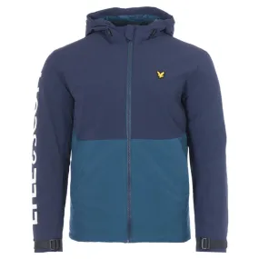 Lyle Scott Logo Insulated Navy Jacket