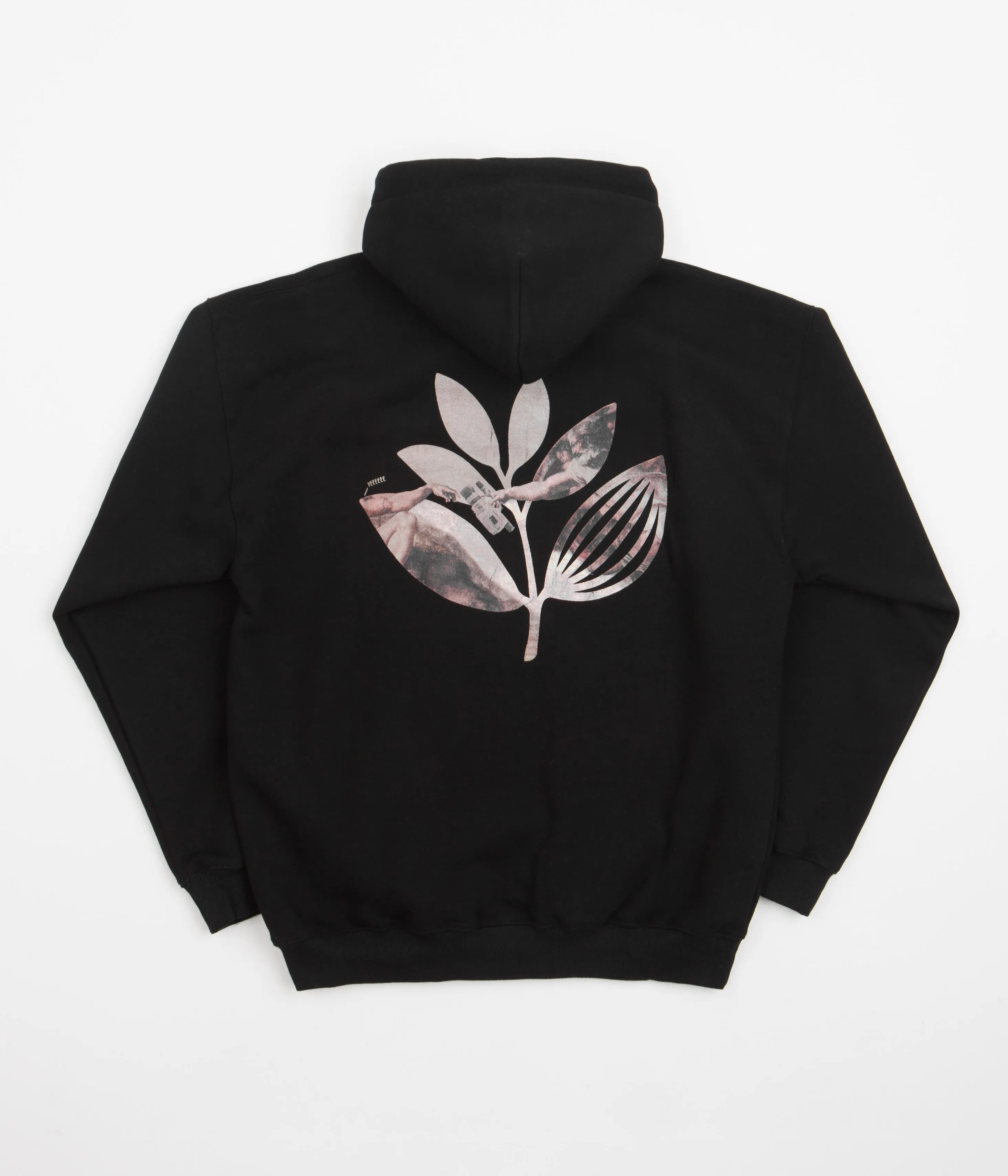 Magenta God's Plan Hoodie - Black