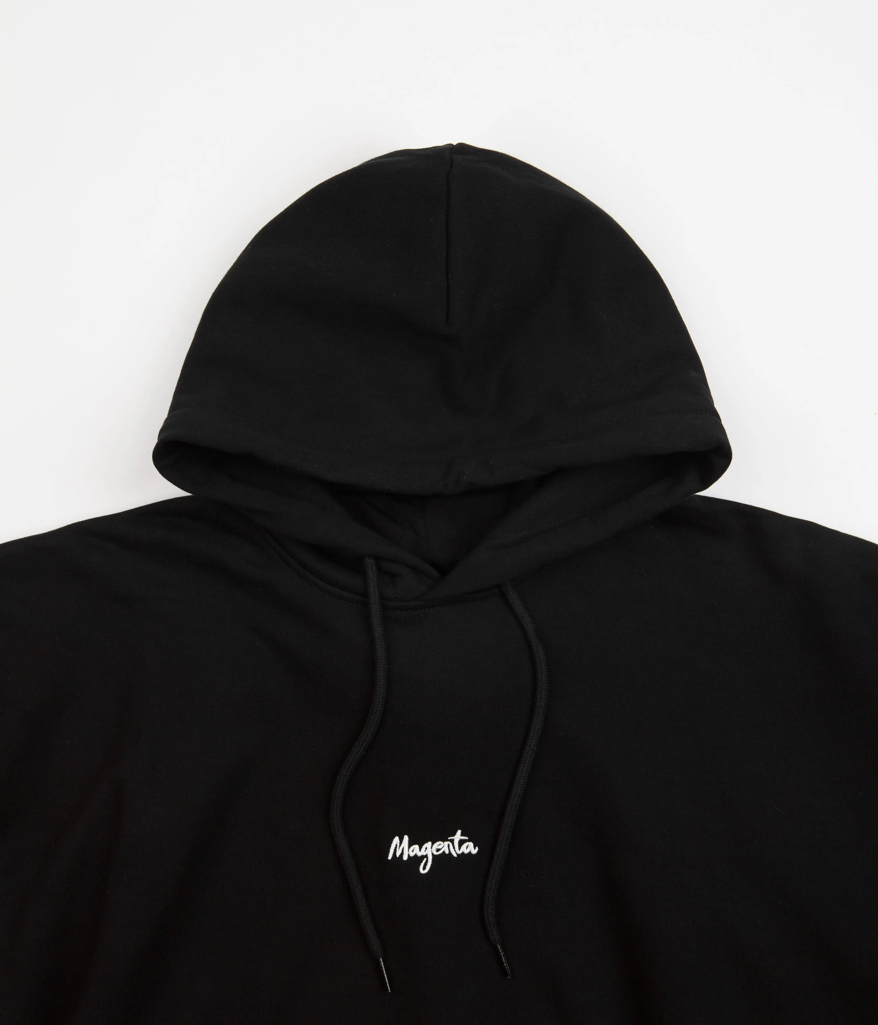 Magenta Mask Hoodie - Black