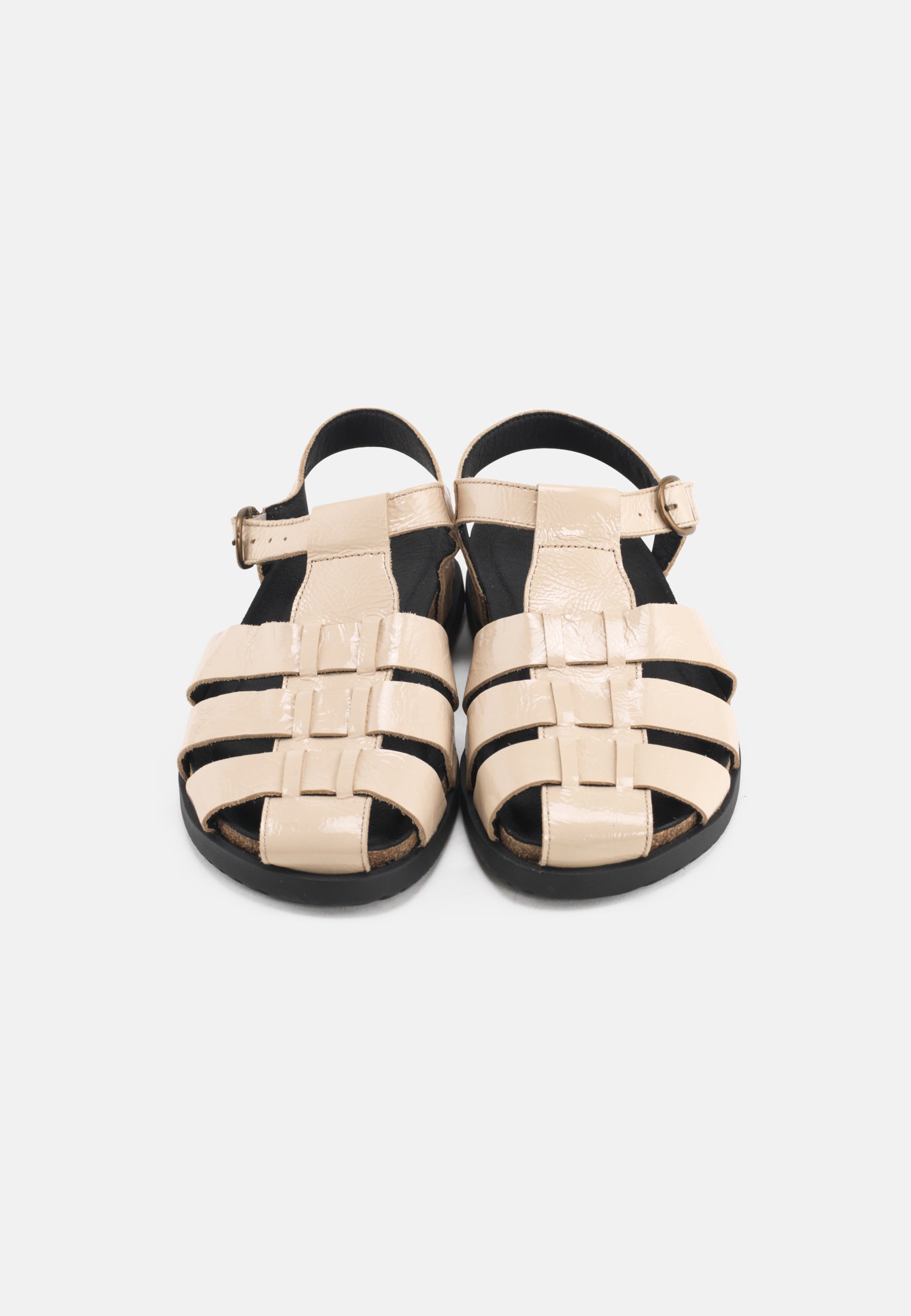 Malene Sandal Leather - Cream