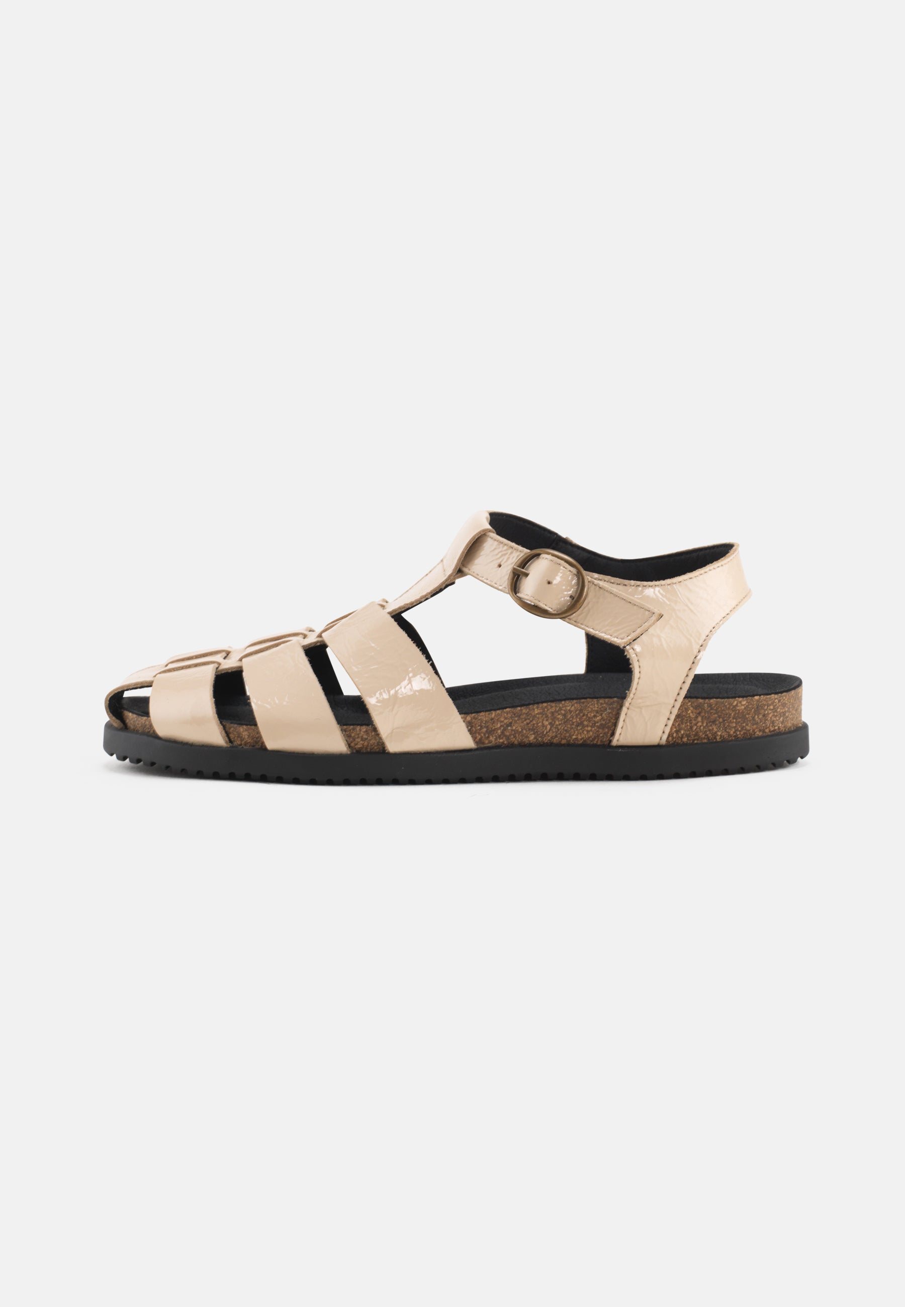 Malene Sandal Leather - Cream