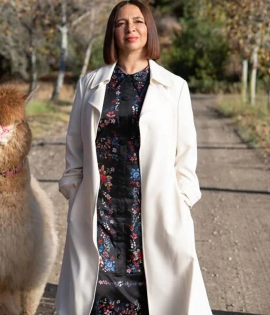 Maya Rudolph Loot White Coat