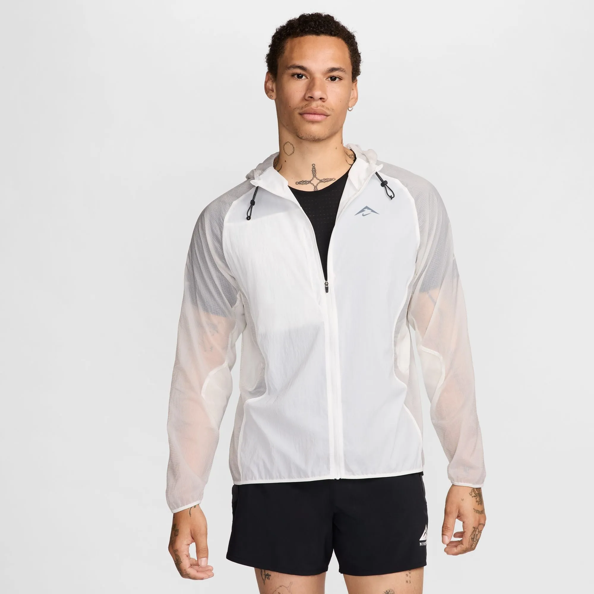 MEN'S TRAIL AIREEZ JACKET - 121 SUMMIT WHITE/TRAIL BLACK