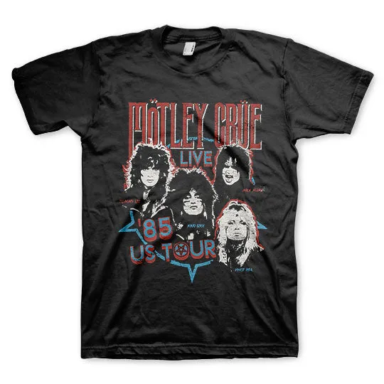 Motley Crue Live 85 Tee