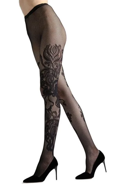 Natori Scroll Net Tights