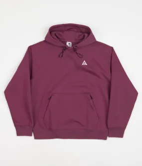 Nike ACG Tuff Fleece Hoodie - Rosewood / Black / Summit White