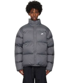 Nike Gray Sportswear Club Puffer Jacket