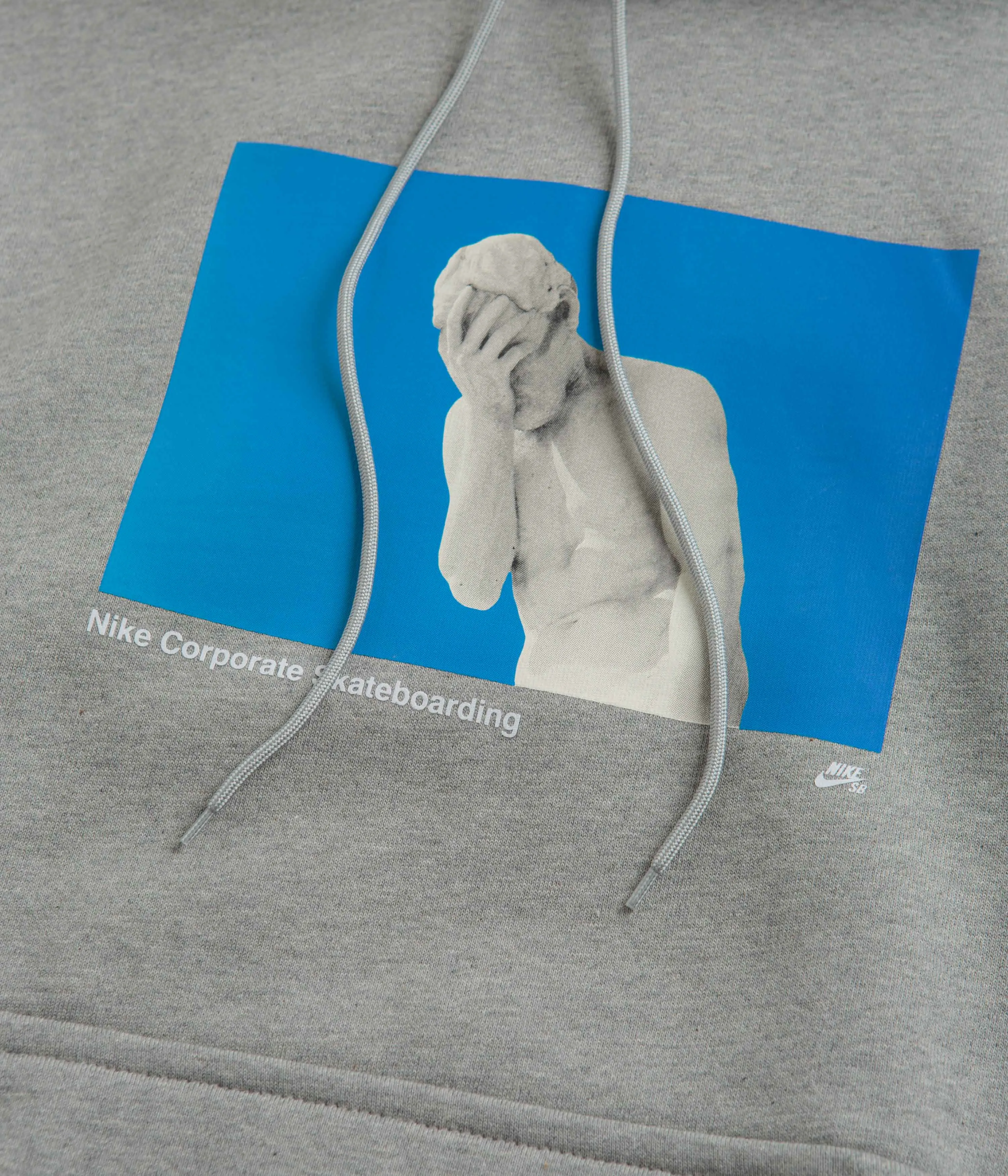 Nike SB Corposk8 Hoodie - Dark Grey Heather