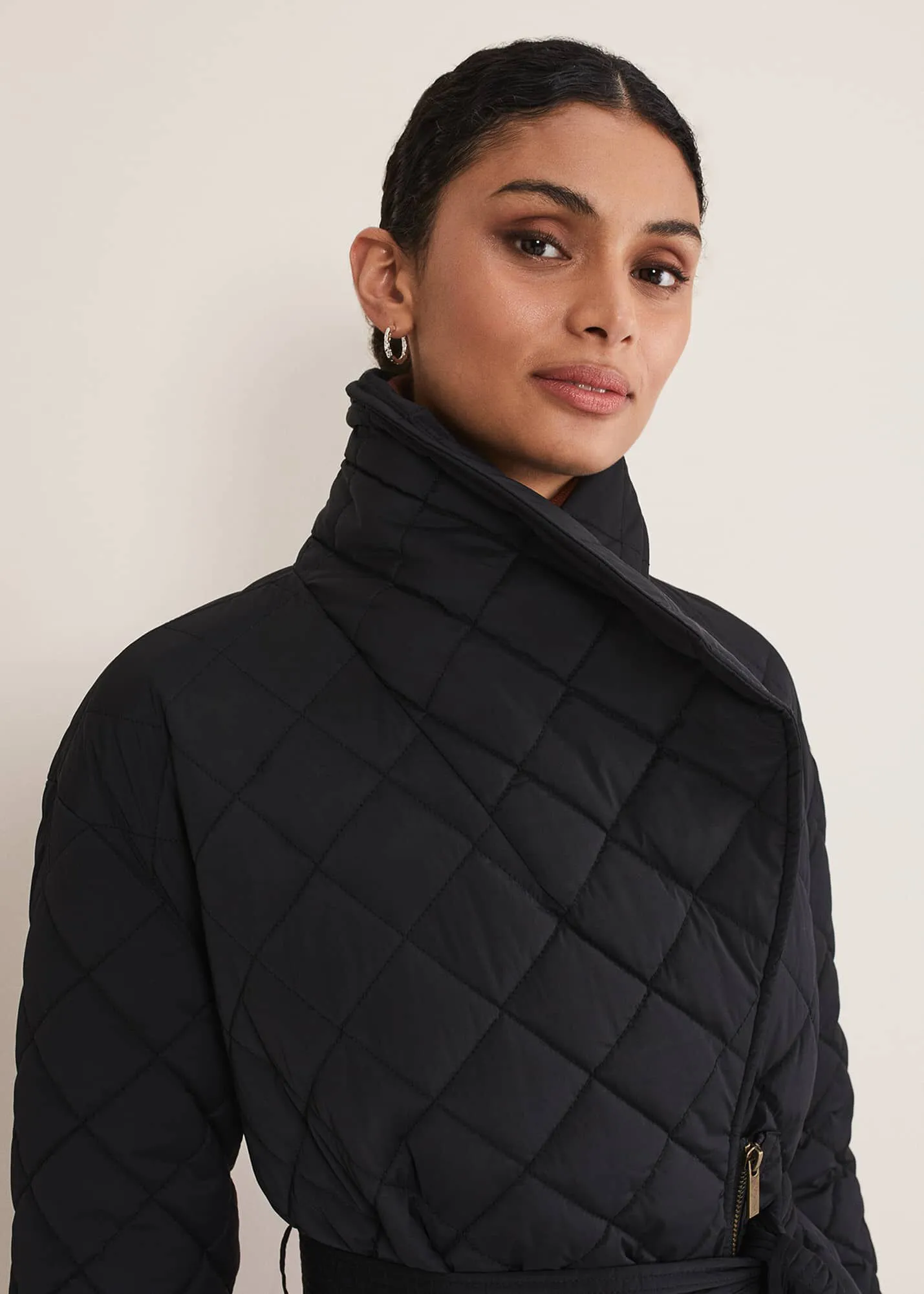 Nila Quilted Puffer Coat