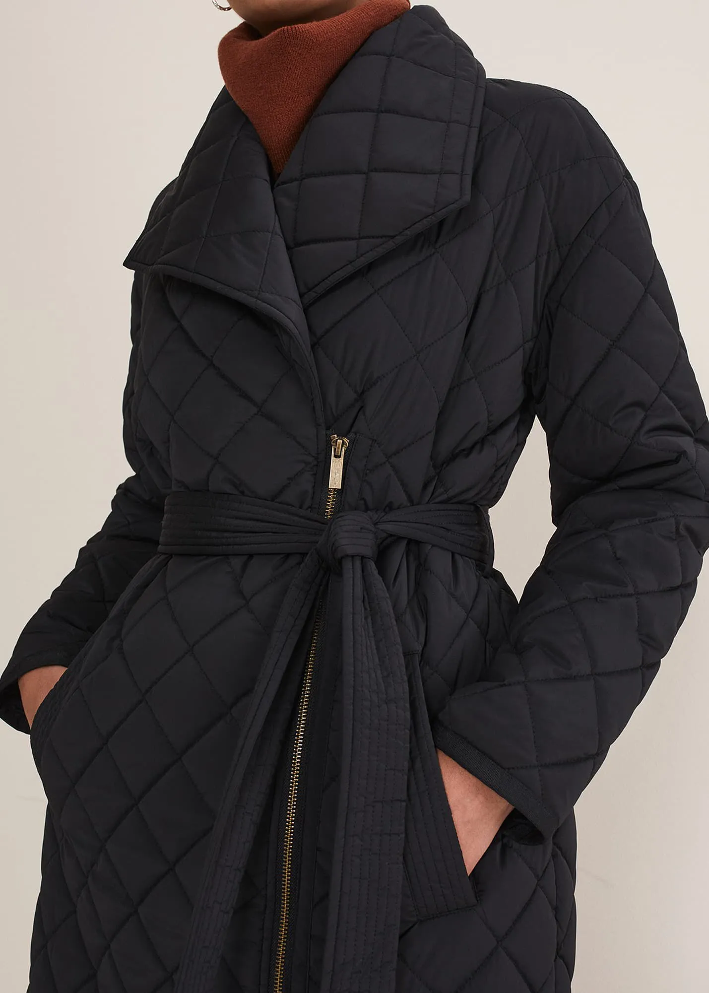 Nila Quilted Puffer Coat